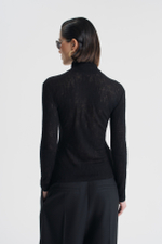 Водолазка из фактурной шерсти