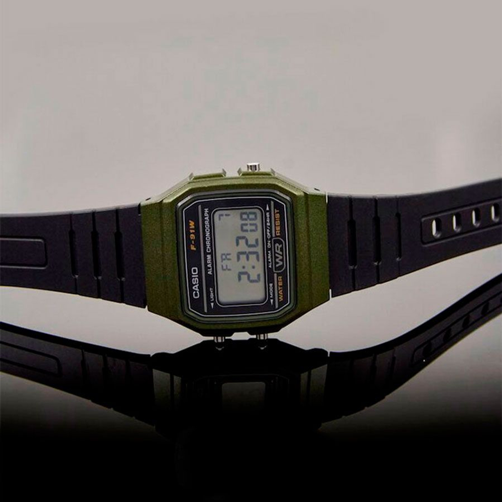 Мужские наручные часы Casio Collection F-91WM-3A