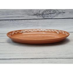 Блюдо овальное 25,5*15 см "Псковский" керамика ПГ [6]