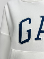 Толстовка LJHY 9505 однотонная укороченная с надписью впереди