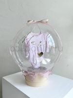 Бабл-бокс «Нежный сюрприз для малышки»