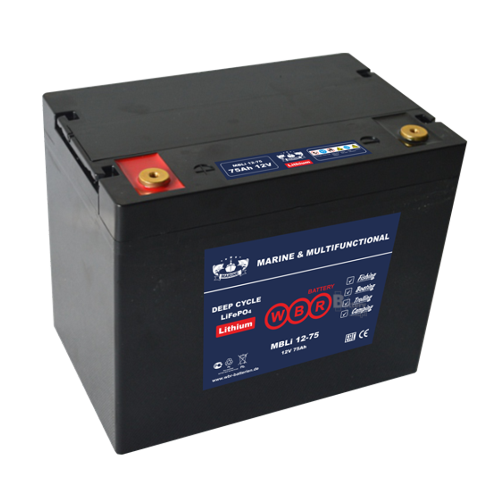 Аккумулятор WBR MBLi 12-75 (LiFePO4)