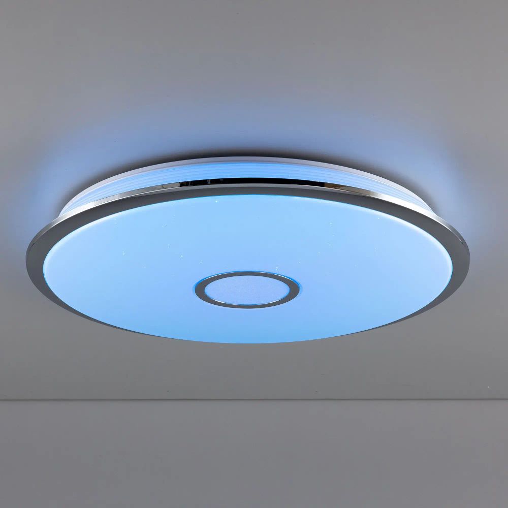 Citilux Старлайт Смарт CL703A100G Умная люстра Хром