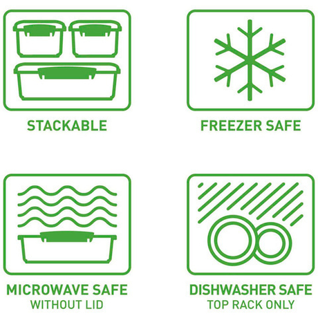 Набор мини-контейнеров 4шт 62мл Sistema To-Go