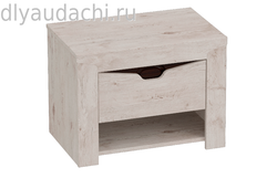 Тумба прикроватная с ящиком "Соренто" спальня Дуб бонифаций