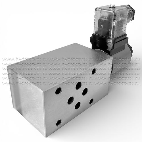 Гидрозамок модульный с электроуправлением