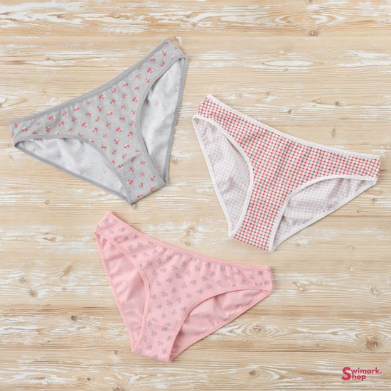 Трусики женские DOMINANT 35000-247, BIKINI, 3 шт. в уп.