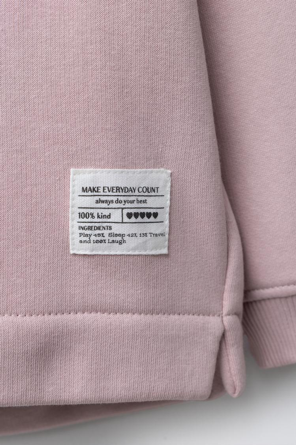 ZARA ОДНОТОННАЯ ТОЛСТОВКА С ЭТИКЕТКОЙ, РОЗОВЫЙ/ЛИЛОВЫЙ