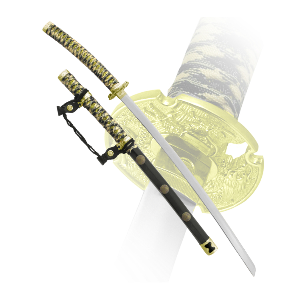 Меч самурайский Тачи черный D-50041-BK-KA