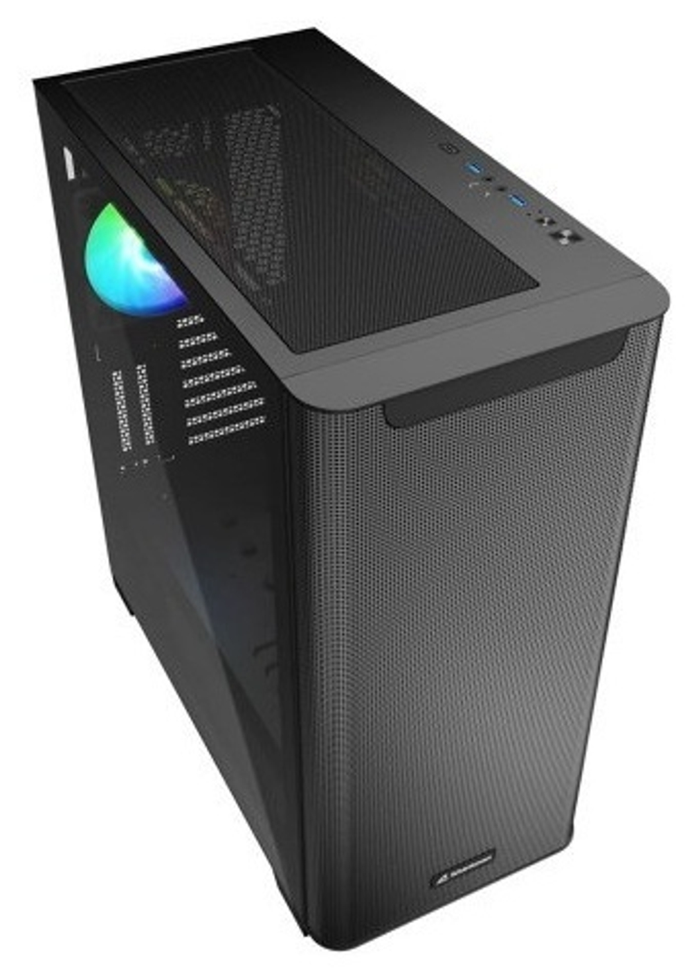 Корпус Sharkoon M30 RGB черный