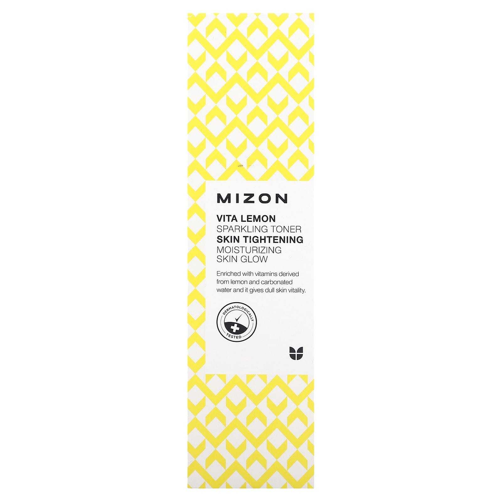 Mizon, Vita, лимон, сияющий тоник, 150 мл (5,07 жидк. унции)