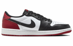 Кроссовки Air Jordan 1 Low Og "Black Toe"