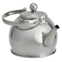 Чайник 1 л из нержавеющей стали с фильтром из нержавеющей стали WEBBER BE-0597