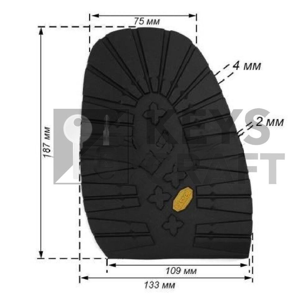 Профилактика №517 BISSELL 517 ТАНК 4 мм черная 15022