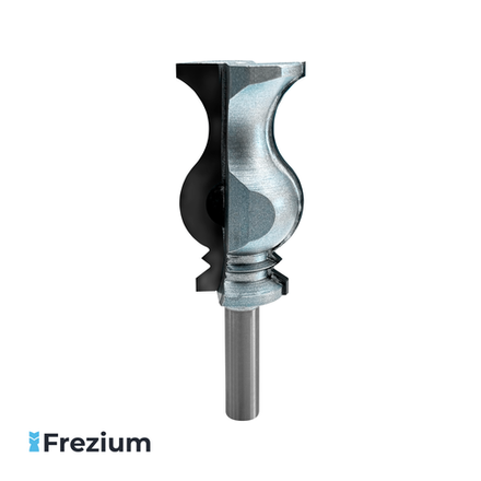 Фигурная фреза по дереву "Frezium" (40x12x75x115; FF-40-12)