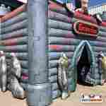 Надувная конструкция страха «Башня ужаса», 10×8×4 м