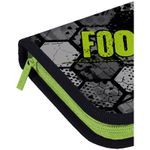 Пенал 1 отделение, 200*140*40 Berlingo "Football or nothing", 2 откидные секции, полиэстер