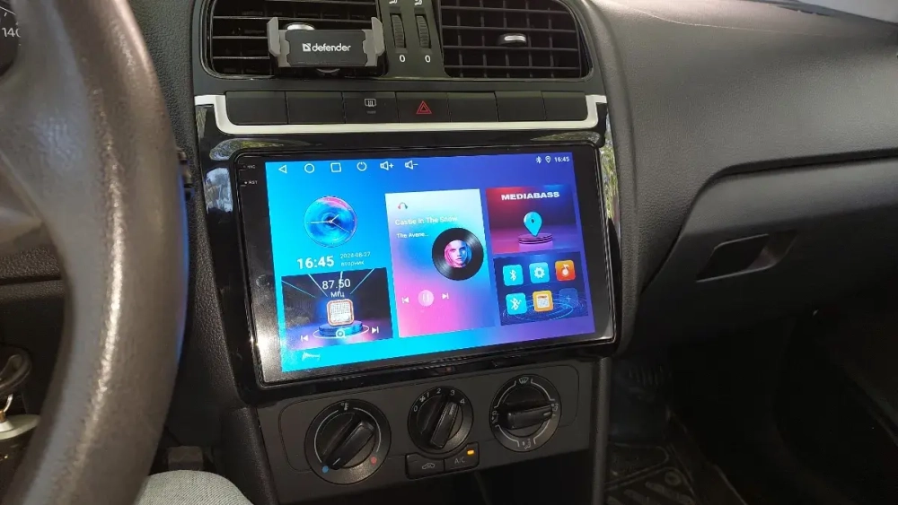 Магнитола для Volkswagen Polo 2009-2020 - Parafar PF968RN2K на Android 13, QLED+2K, ТОП процессор, 4Гб+32Гб, CarPlay, 4G SIM-слот