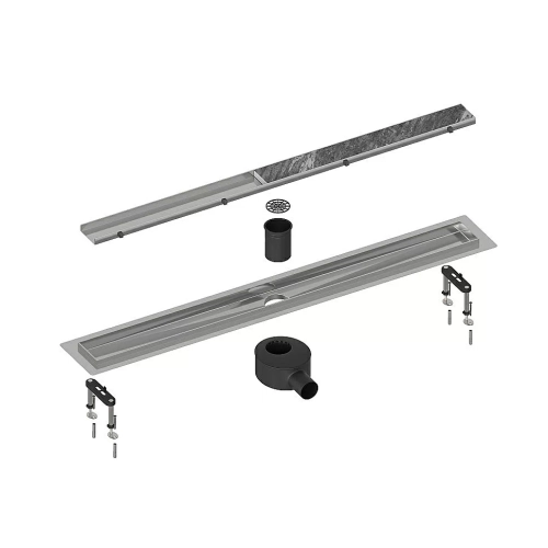 Душевой лоток TIMO Drain System 700 Plate DS230207/00 под плитку, хром