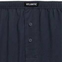 Мужские трусы боксеры графитовые набор 2в1 ATLANTIC Basic Man 2BMB-003