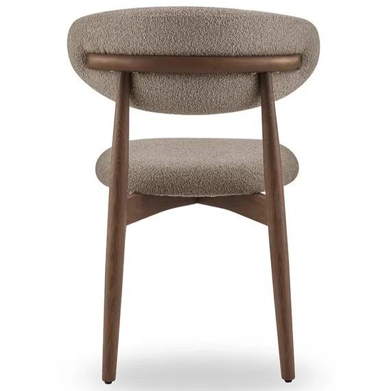 Стул Holmes, бежевый, ножки орех