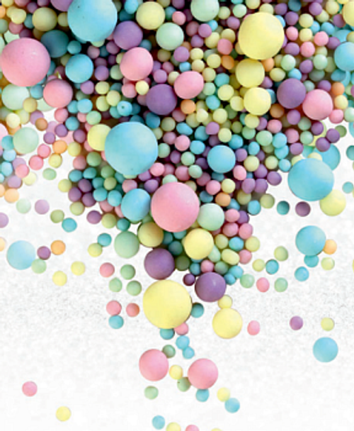 Кондитерская посыпка матовая (Голуб,жел,роз,изумруд,сирен) 50 г