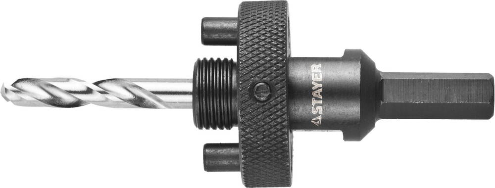 STAYER HEX 3/8″ (9,5 мм) державка быстросъемная для биметаллических коронок 32-160 мм (29550)
