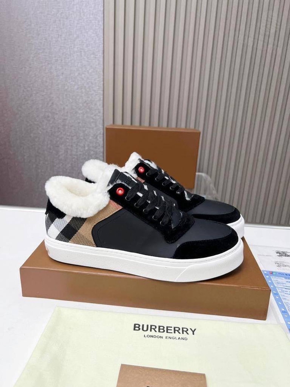 Кеды Burberry