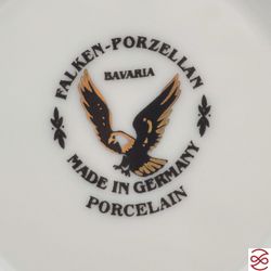 Набор розеток Falkenporzellan Vienna Seladon Gold 10 см