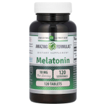 Amazing Nutrition, Мелатонин, 10 мг, 120 таблеток