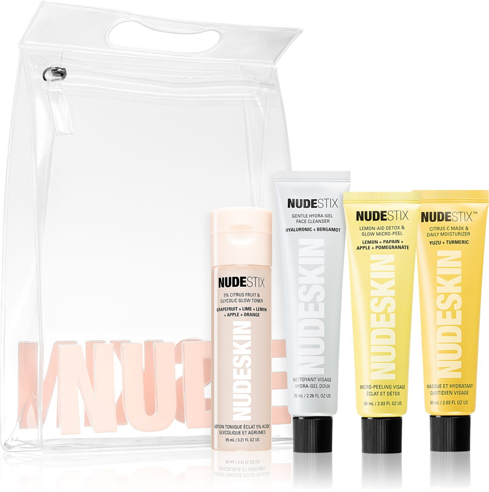 Nudestix Nudeskin - очищающий набор, который успокаивает кожу /       / GTIN 839174005579