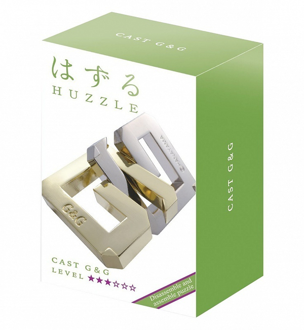 Головоломка Hanayama Двойное Джи/G&G 3*