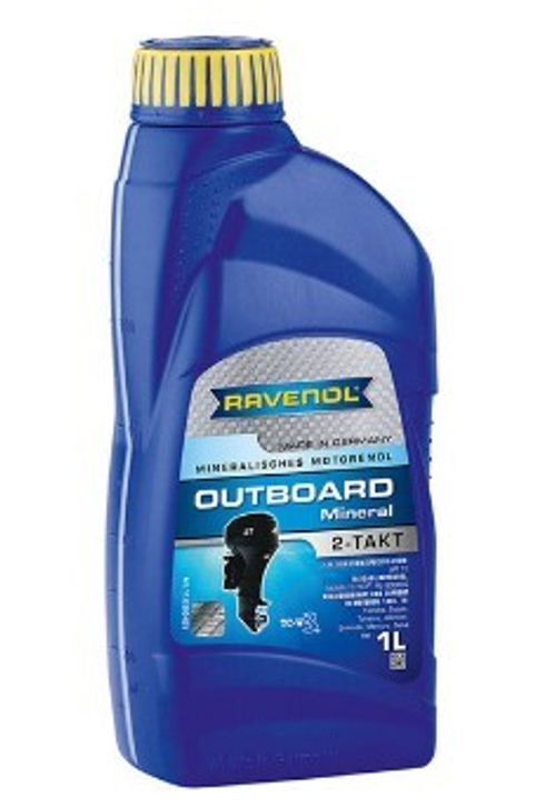 Масло Ravenol Outboard 2T Mineral минеральное 1л