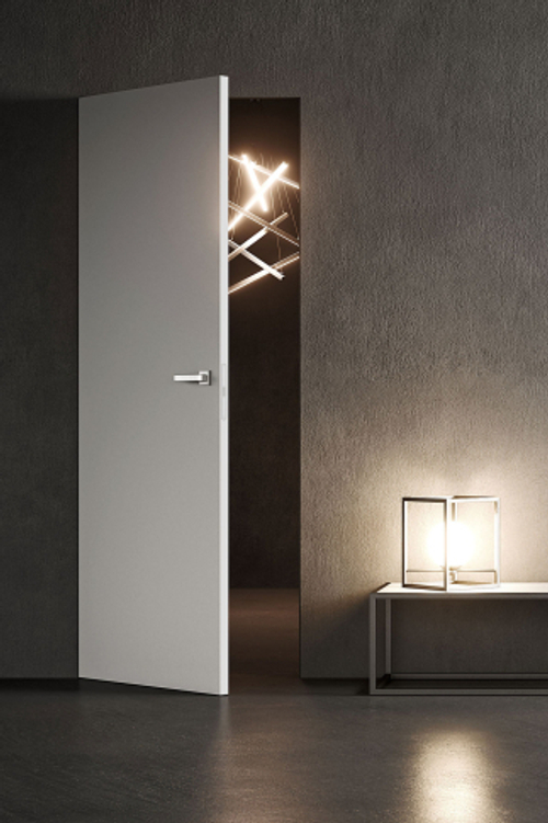 Дверь Спейс / Цвет Эмаль жемчуг / Двери Belwooddoors