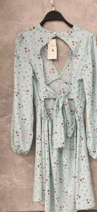 Платье с открытой спиной 1556130-1 Fabrika