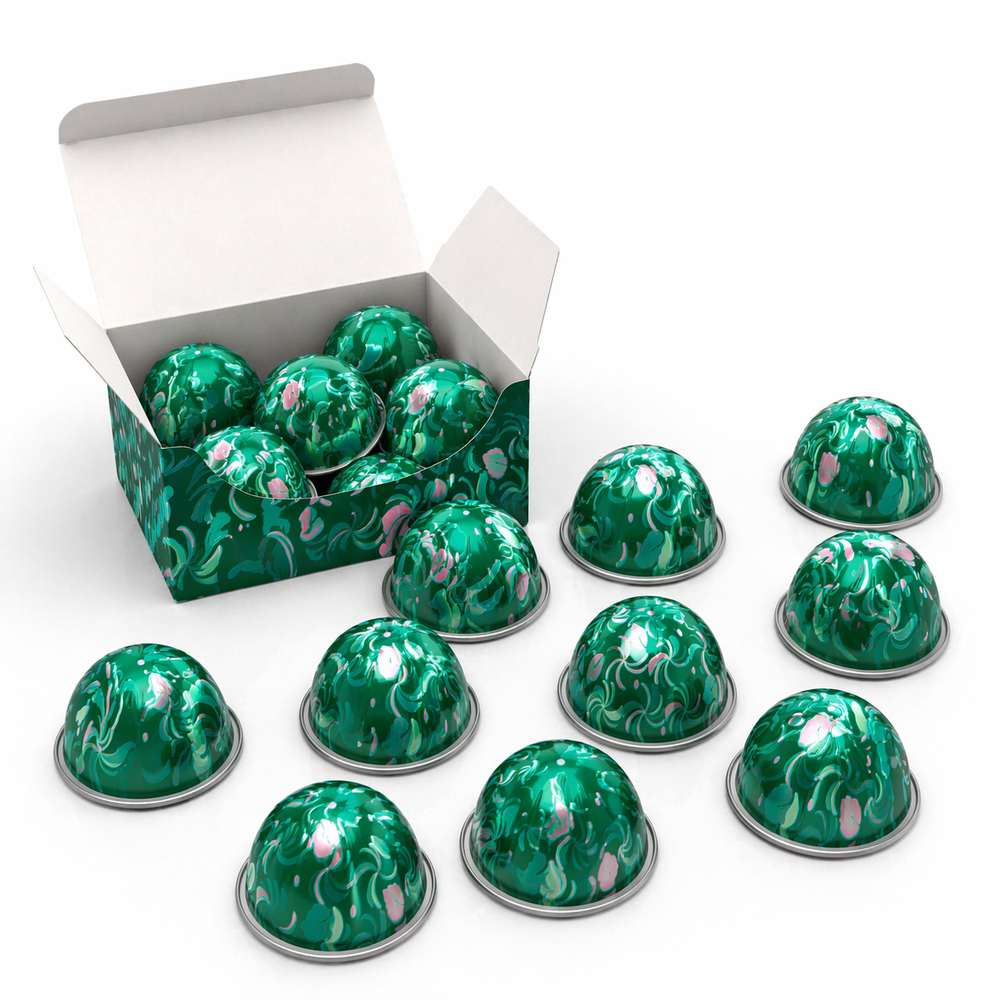 Россыпь капсул Nespresso Vertuo Peppermint