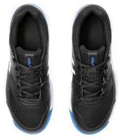 Детские теннисные кроссовки Asics Gel-Dedicate 8 GS - black/tuna blue