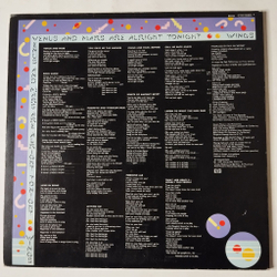 Винтажная виниловая пластинка LP Paul McCartney Wings Venus And Mars (Germany 1975)