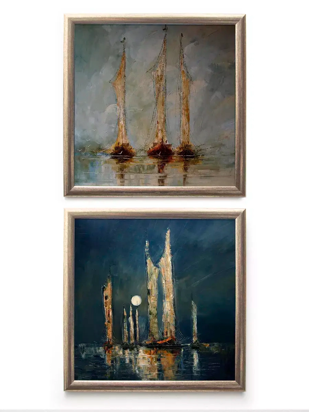 Картины на стену интерьерные на холсте 2 шт