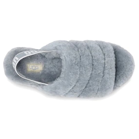 Ugg Fluff Yeah Slide 'Ash Fog'