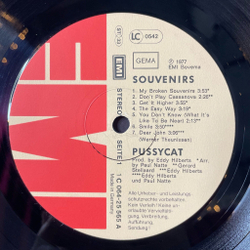 Винтажная виниловая пластинка LP Pussycat Souvenirs (Germany 1977)