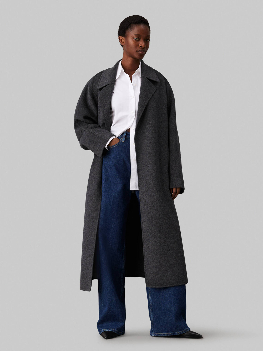 Пальто Calvin Klein - графитовый(00040WL571)