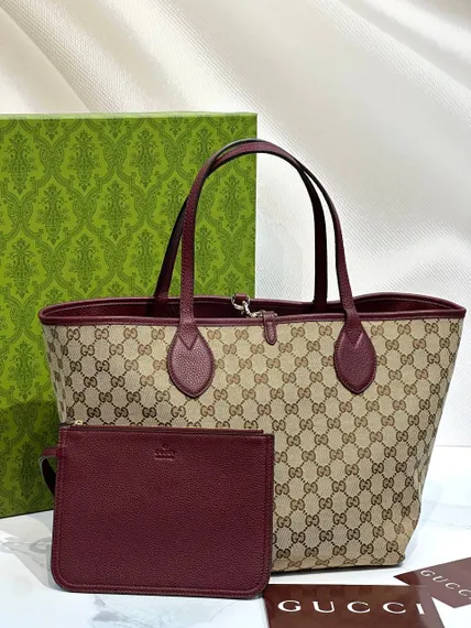 Сумка-тоут двухсторонняя Gucci Totissima