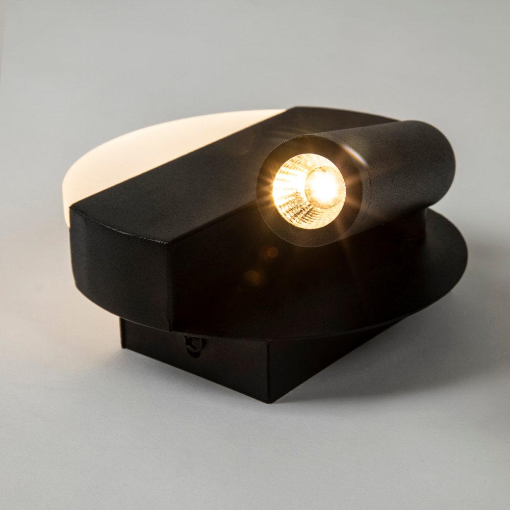 Настенный светодиодный светильник LED4U L8105-2 BK