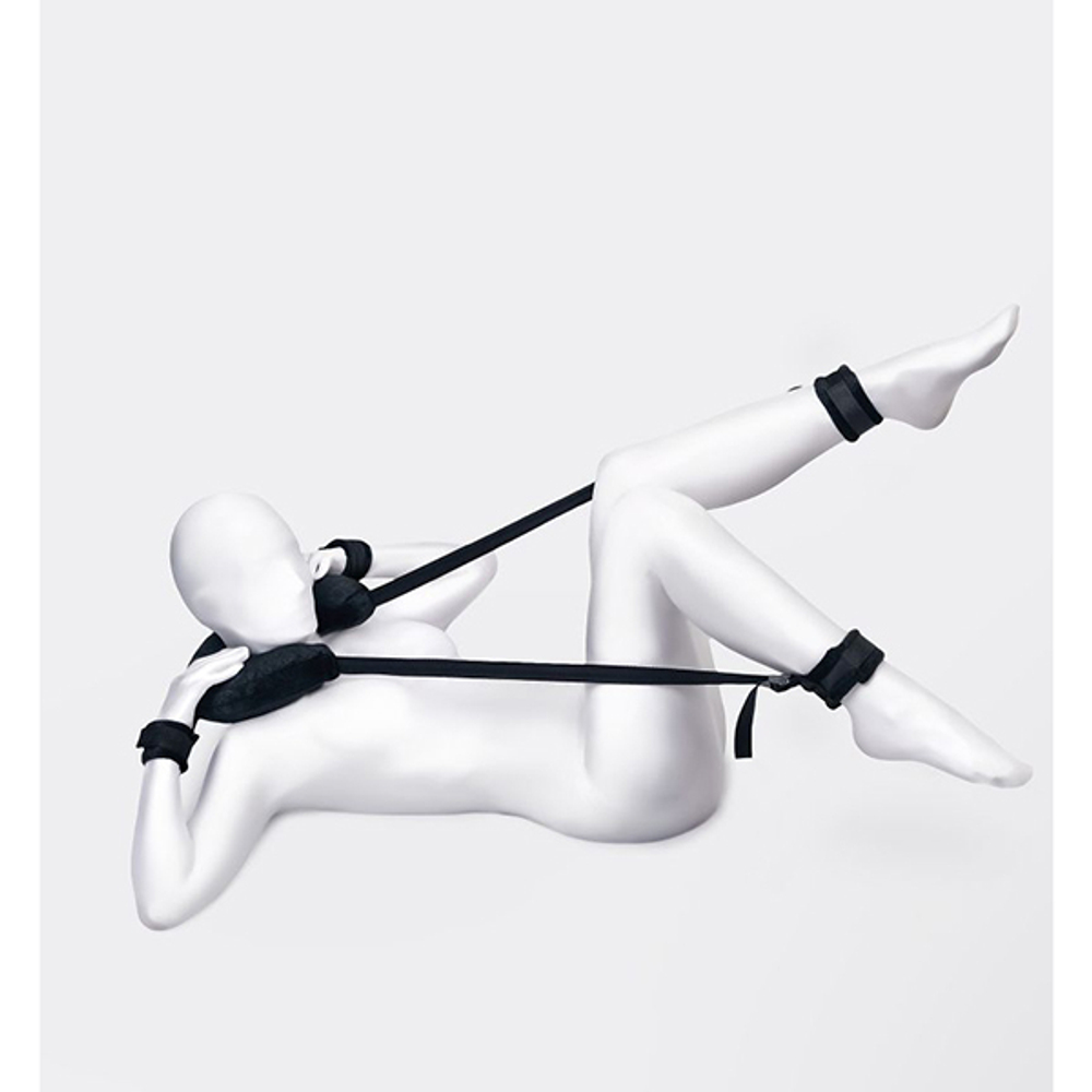 Фиксирующие стропы с подушкой под шею ToyFa Anonymo 310701