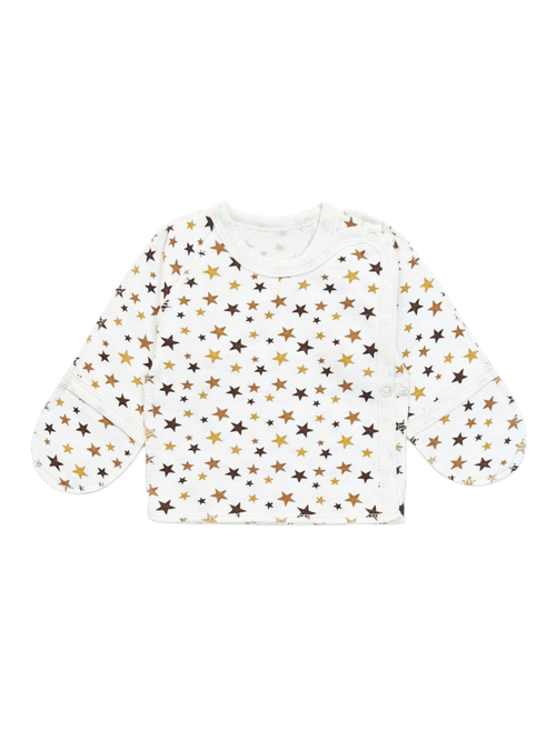 Утепленная кофточка Звездочки mix (56,62)