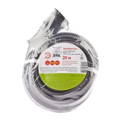 Удлинитель силовой ЭРА UPx-1e-3x1,5-20m-IP44(KG) в бухте с заземлением 1 розетка 20 м КГ 3х1,5мм2 | Силовые удлинители