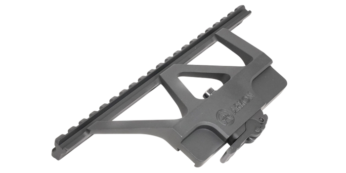 Быстросъемный боковой кронштейн Arkon с планкой weaver на Сайга/АК с выносом