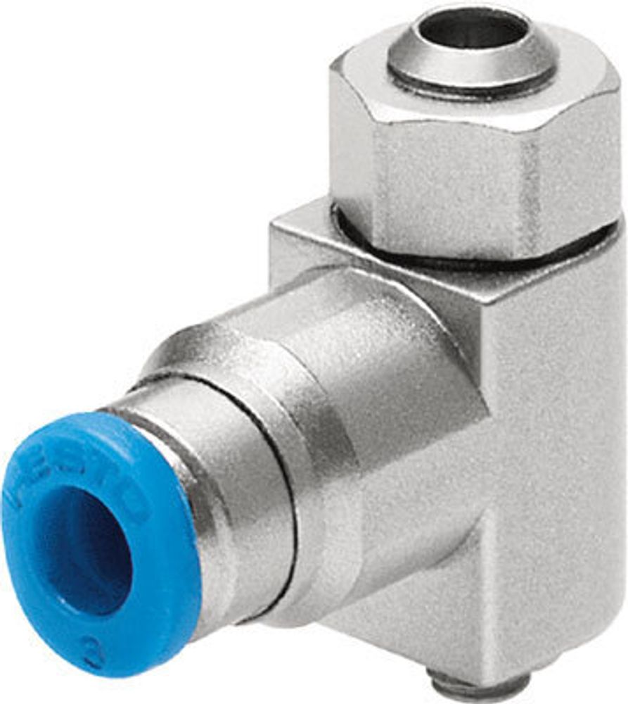GRLA-M3-QS-3 Дроссель с обратным клапаном