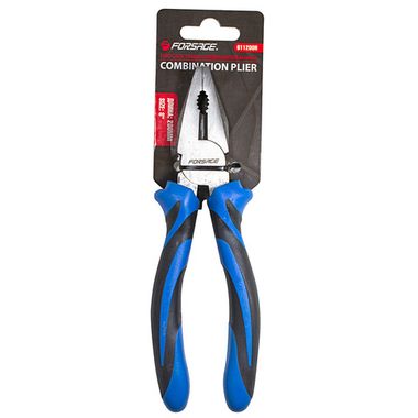 Плоскогубцы комбинированные с эргономическими рукоятками 8''(200мм), на блистере Forsage F-611200H